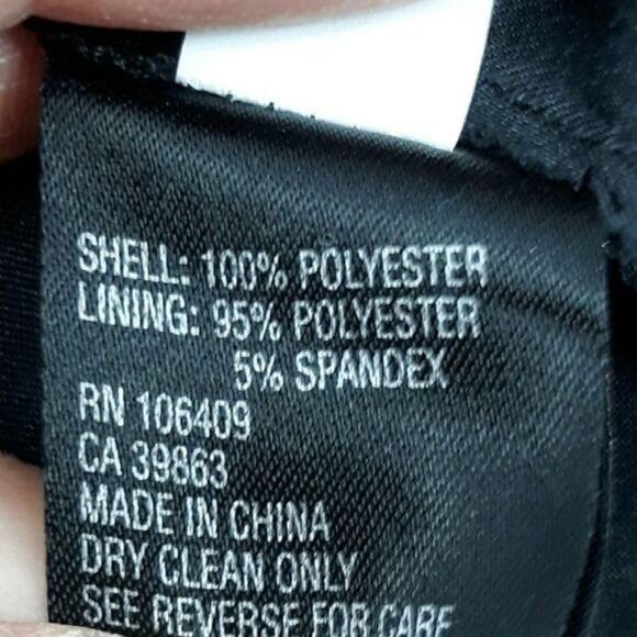 Antonio Melani Slip Sheer Floral Applique Scalloped Fit & Flare Midi Dress Sz 6 - Picture 13 of 14